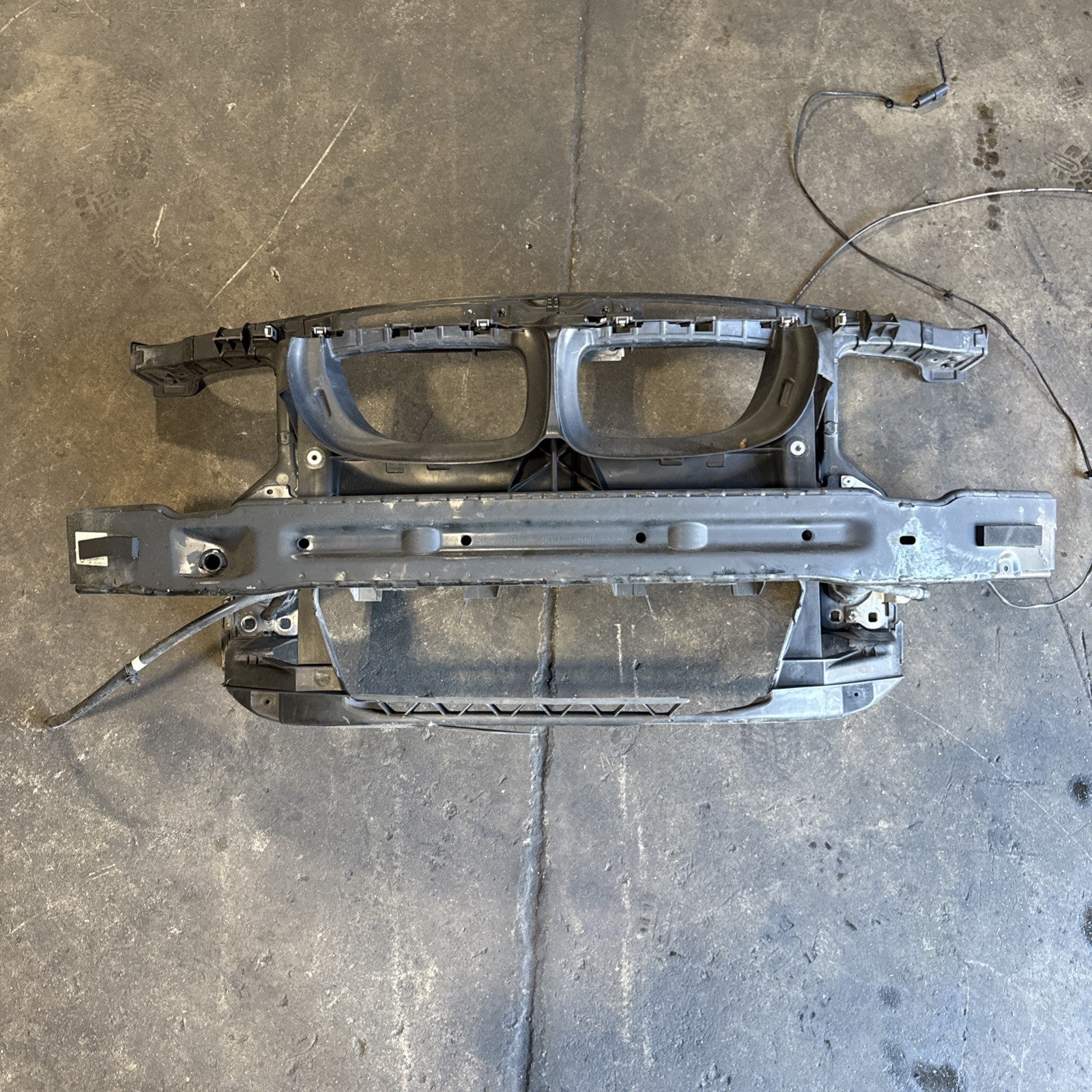 ☑️ Front Core Radiator Support OEM BMW E82 E88 135i 128i W/ REINFORCEMENT BAR