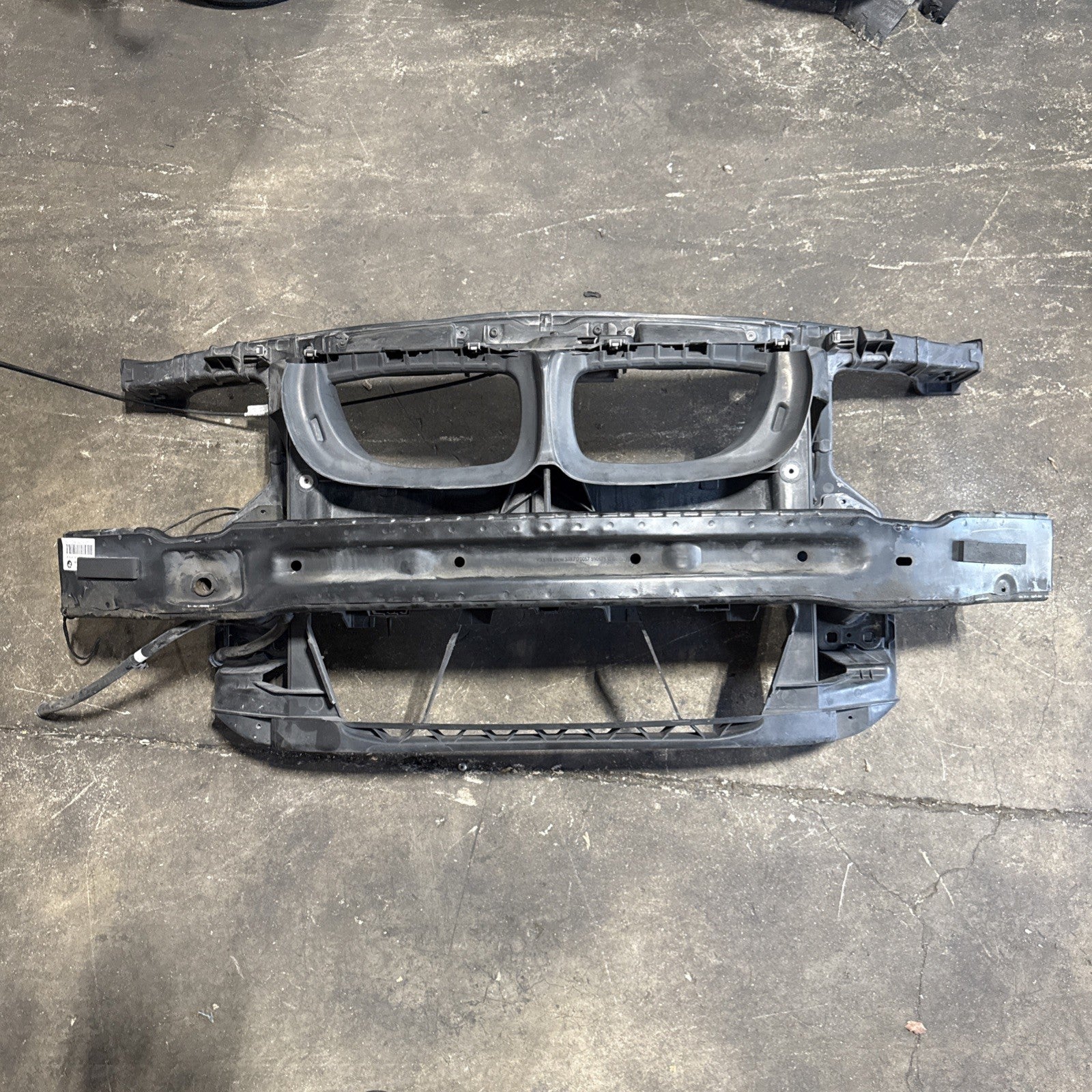 ☑️ Front Core Radiator Support OEM BMW E82 E88 135i 128i W/ REINFORCEMENT BAR