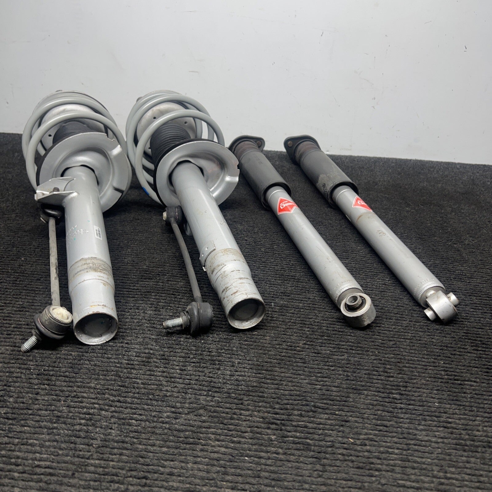 ☑️ BMW 323 328 330  2000-2006 Pair Front Monroe Quick Struts W/KYB Rear Shocks