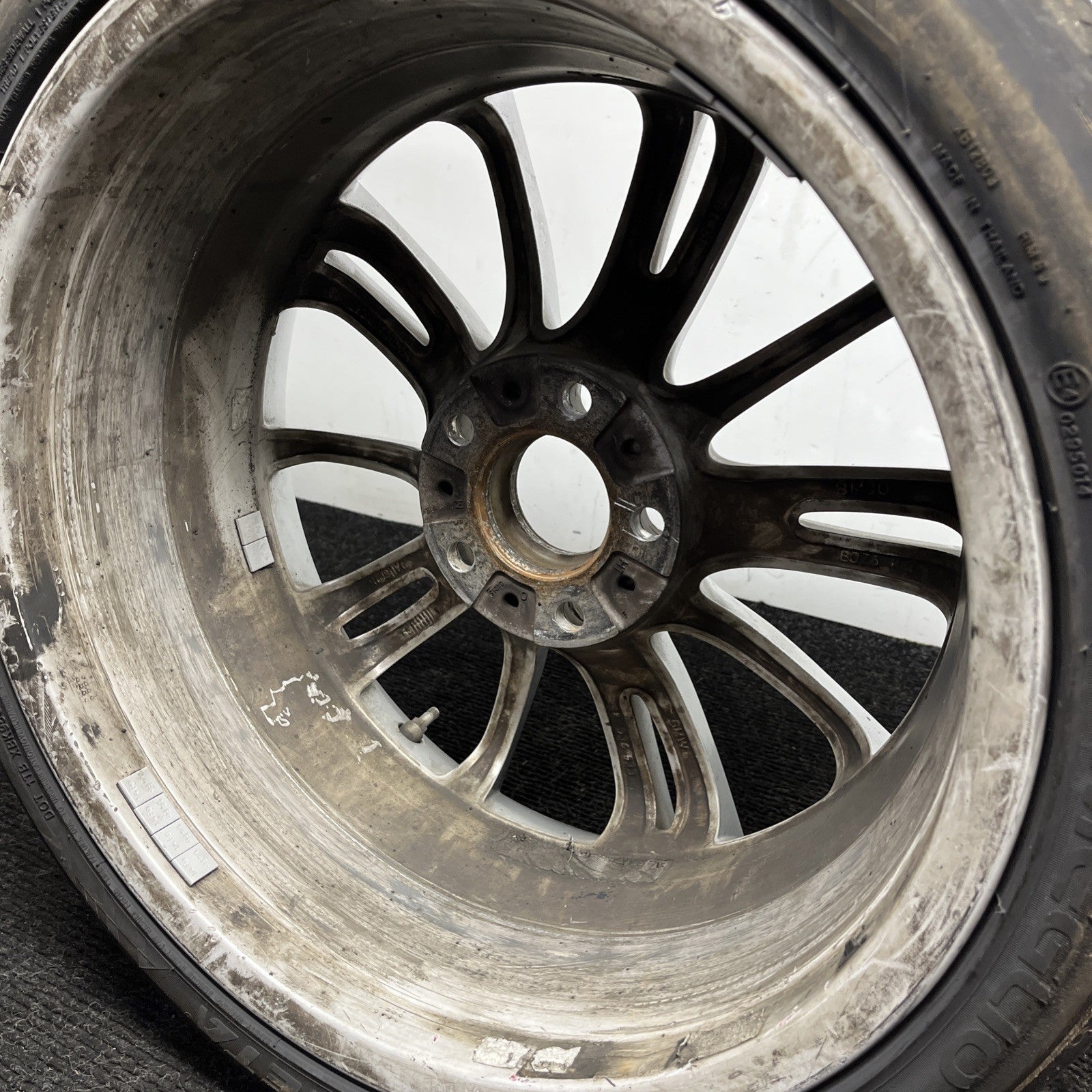 ☑️ BMW OEM Front Alloy Wheel Rim M Sport Style 193 BMW 328 335 18 inch Bad Tire*