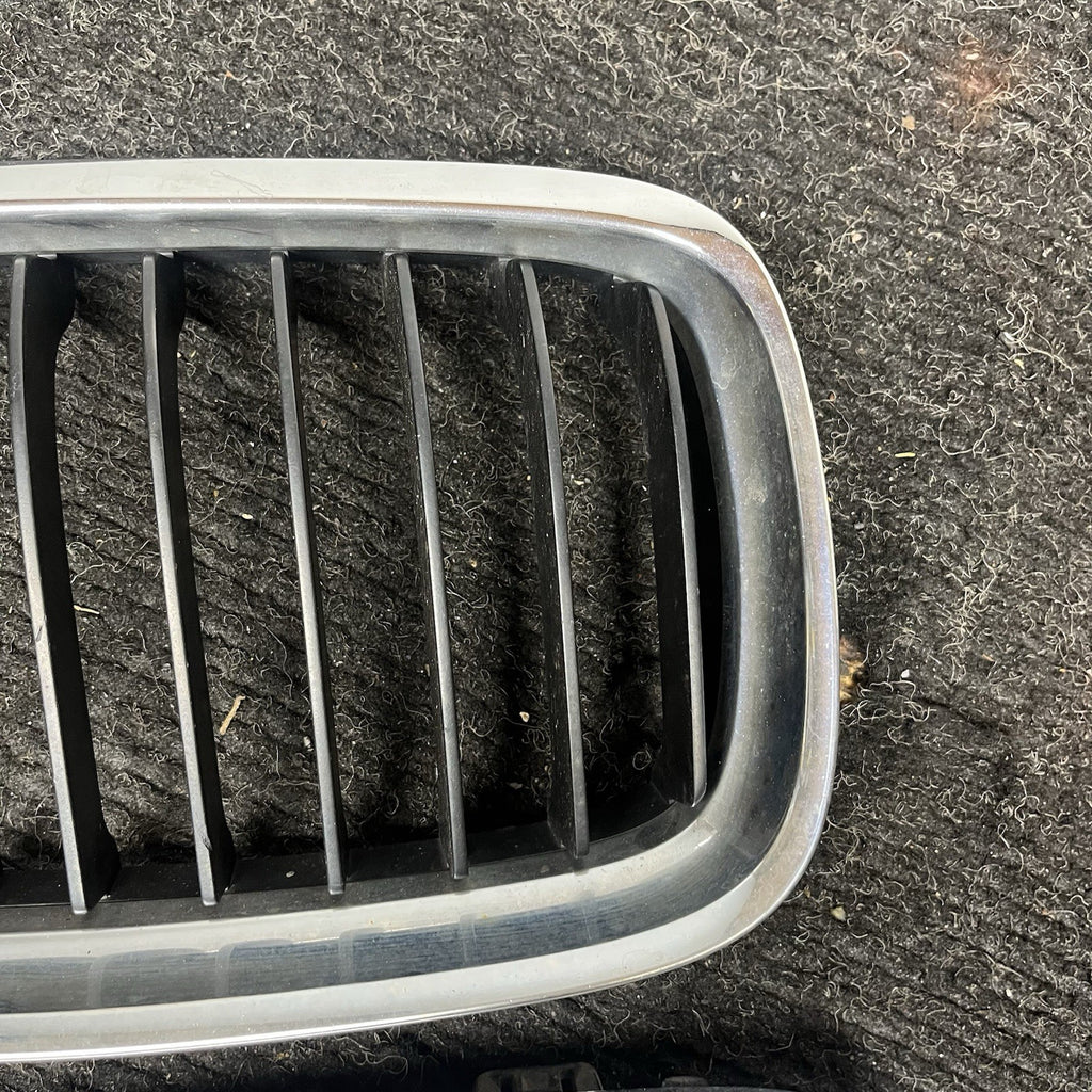 ☑️ BMW 3 Series E90 E91 Front Bumper Grill Pair Kidney 7201967 7201968 GENUINE