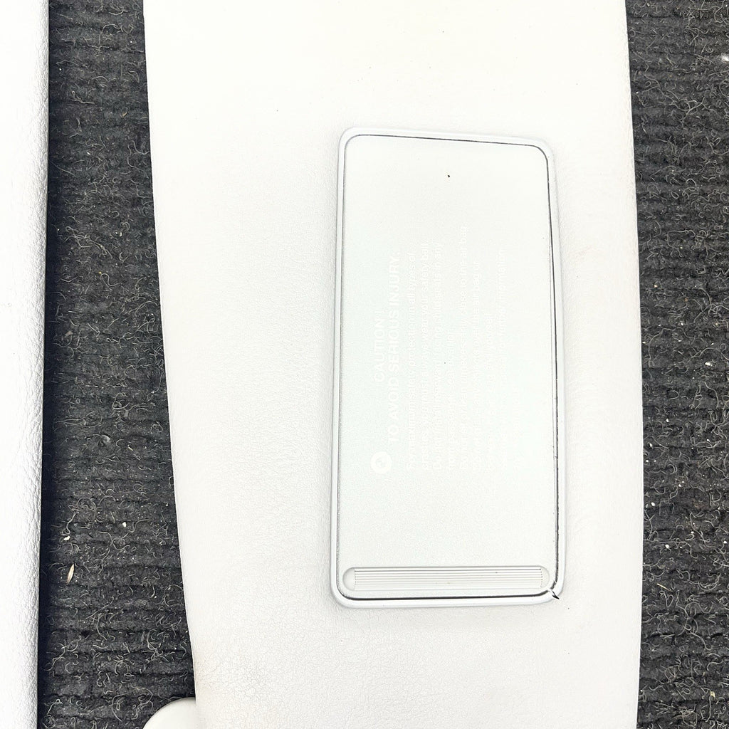 ☑️ 1995-1999 BMW E36 Coupe Sedan Sun Visor Pair Grey Vinyl Left Right OEM