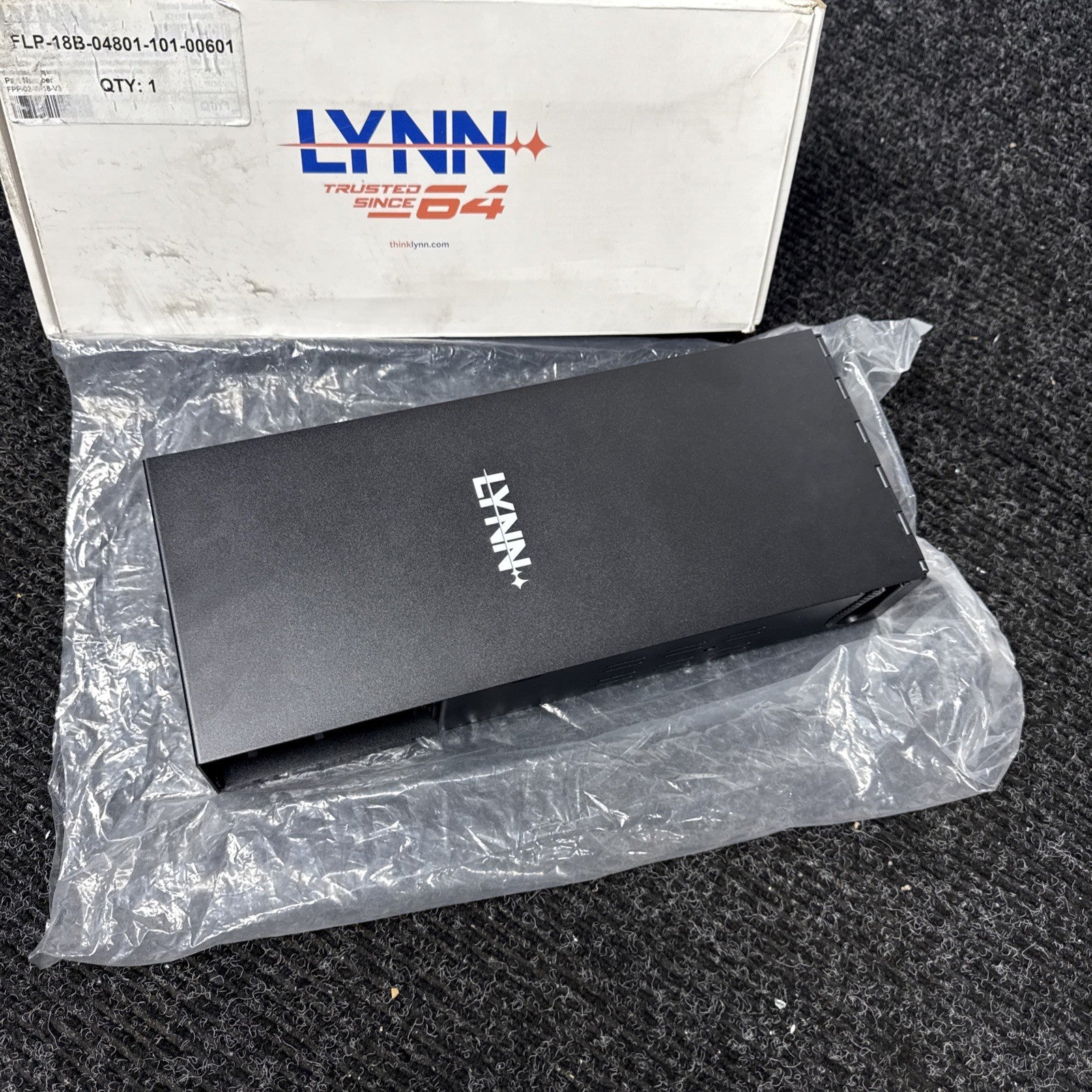 Lynn Electronics 2 LGX 2 Slot Wall Mount Patch Panel - FPP-02-W-18