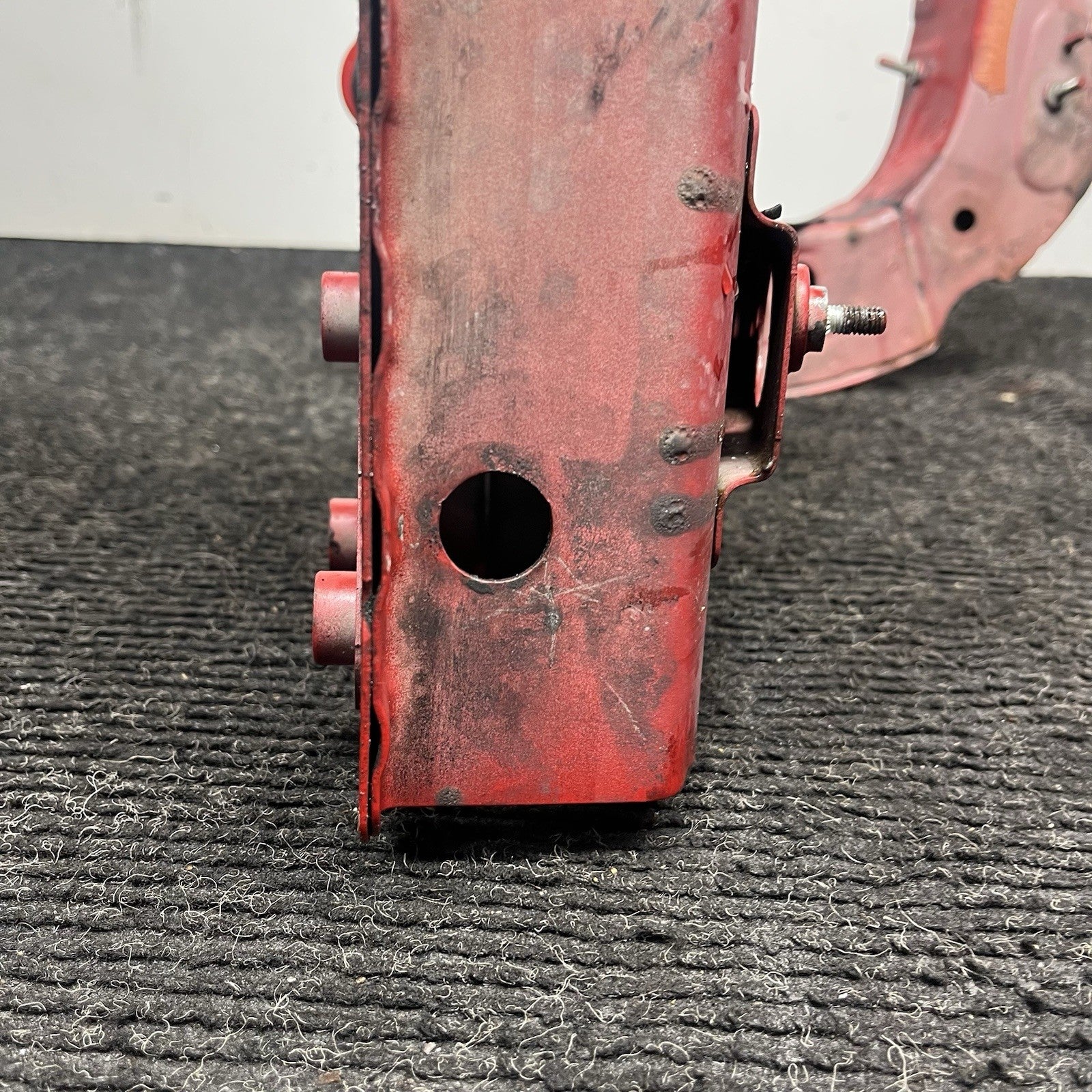 ☑️ 12-18 BMW F30 320i 328i 335i FRONT RIGHT PASSENGER SIDE FRAMERAIL CUT RED OEM