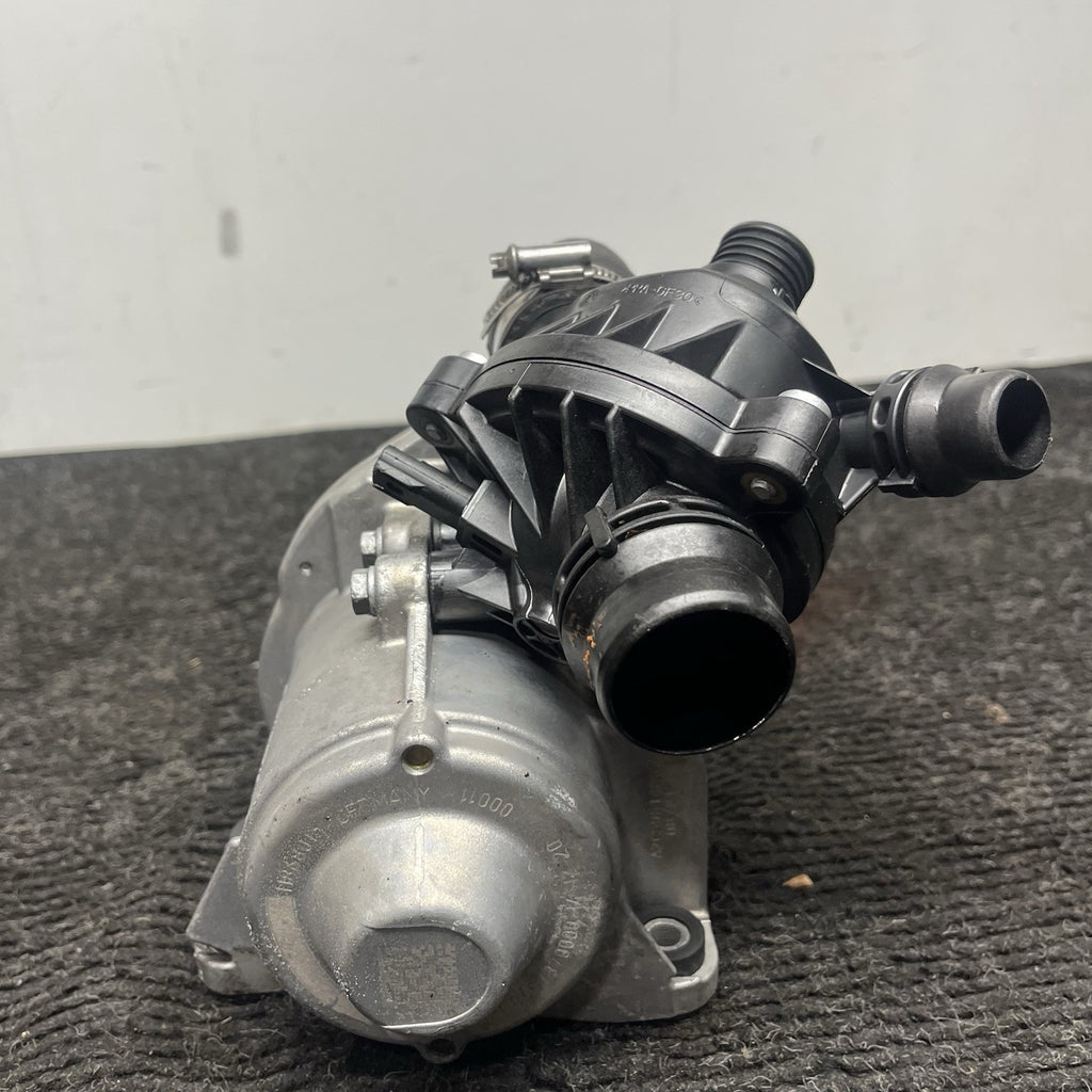 ☑️ OEM BMW E82 E90 E92 F10 F13 N54 N55 Electric Metal Water Pump W/ Thermostat