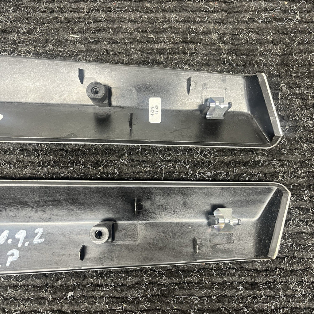 ☑️ 2011-2014 BMW F25 X3 F26 X4 Factory Brushed Aluminum Door Trim Set of 4 OEM