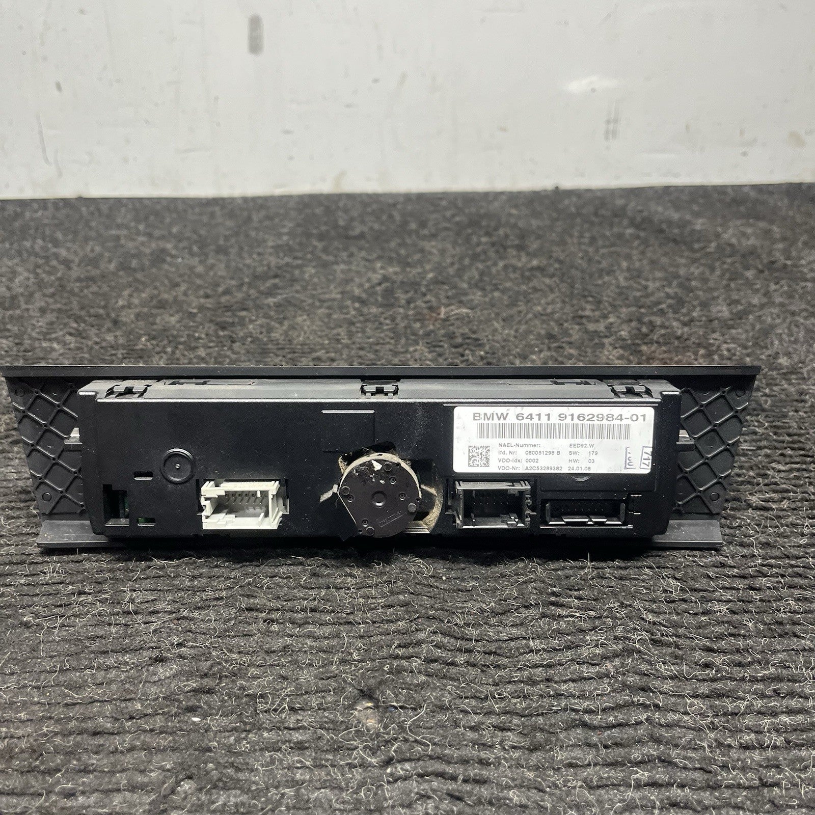 ☑️ 07-13 OEM BMW E92 E93 328 335 AC A/C Heater Climate Control Switch Panel