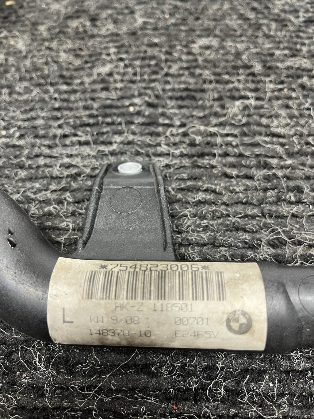 ☑️ OEM BMW E90 E92 E93 N54 RWD AT Thermostat Hose  Coolant Return Pipe Line