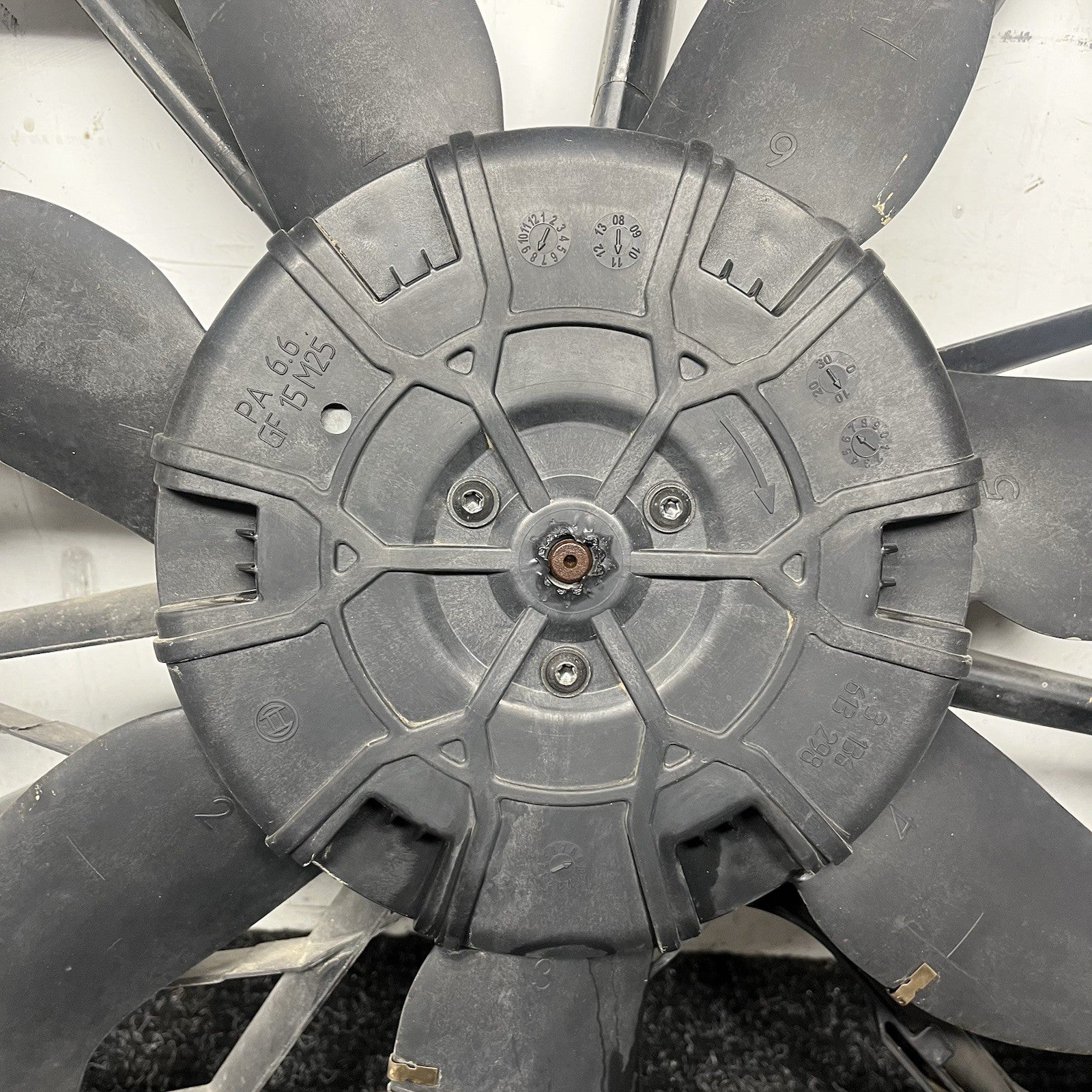 ☑️ 2007-2013 BMW 128i 328i N51 Radiator Cooling Fan 17427547305 OEM NOTE*