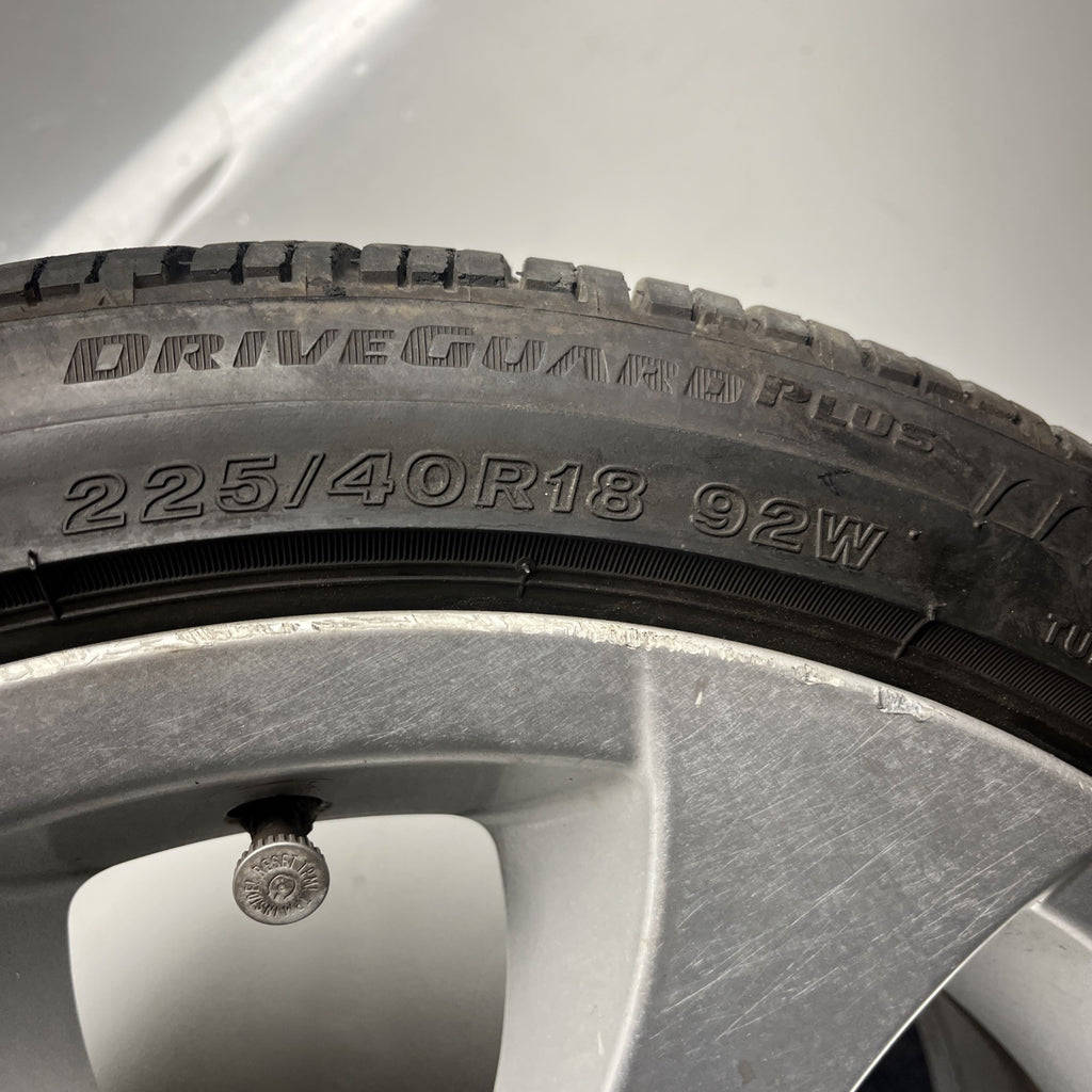 ☑️ 2006-13 BMW 335i E90 E92 18x8 STYLE 162 FRONT WHEEL RIM SILVER OEM 225/40/R18
