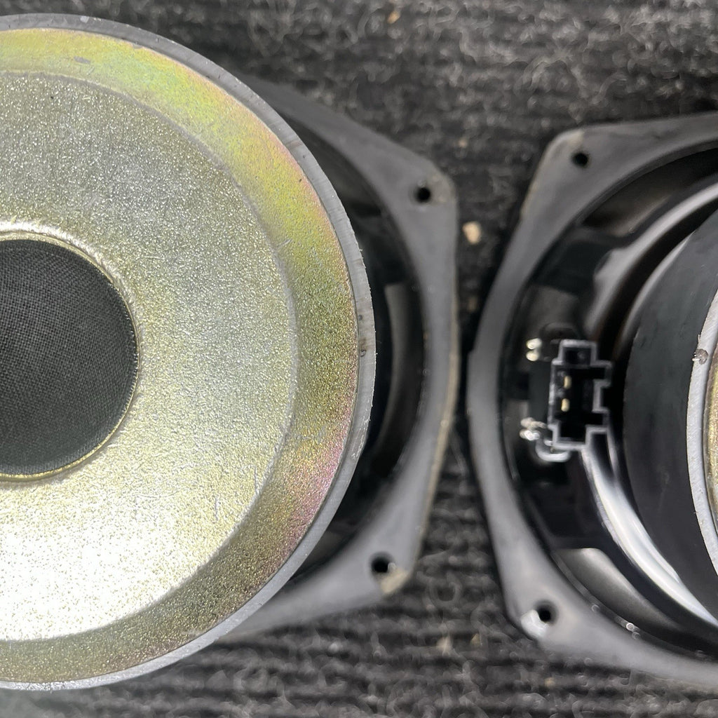 ☑️ 03-08 BMW E85 Z4 SET OF 2 REAR LEFT & RIGHT TOP HI-FI SUBWOOFER SPEAKER OEM