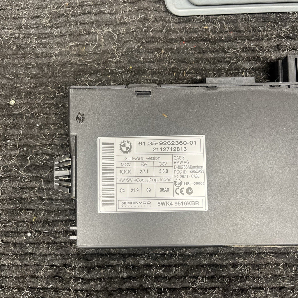 ☑️ OEM 07-13 BMW E90 E92 E93 328i N51 MSV80.1 ECU DME CAS3 KEY IGNITION 7624052