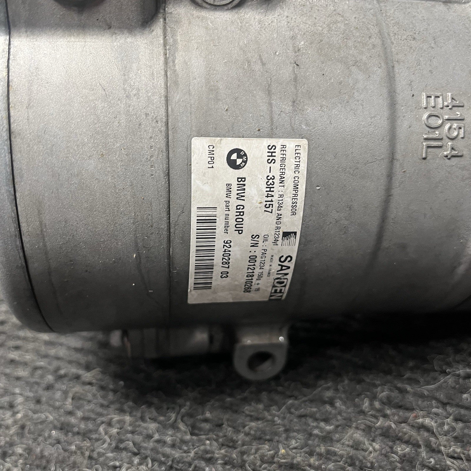 ☑️ 12-16 BMW ACTIVEHYBRID 335i- AIR CONDITIONING A/C COMPRESSOR PUMP