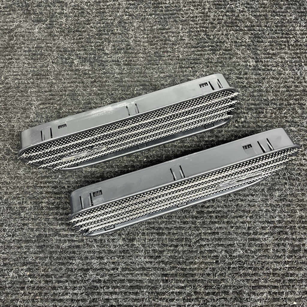 ☑️ 01-06 BMW E46 M3 Right & Left Set Fender Molding Grill Vent Trim Set