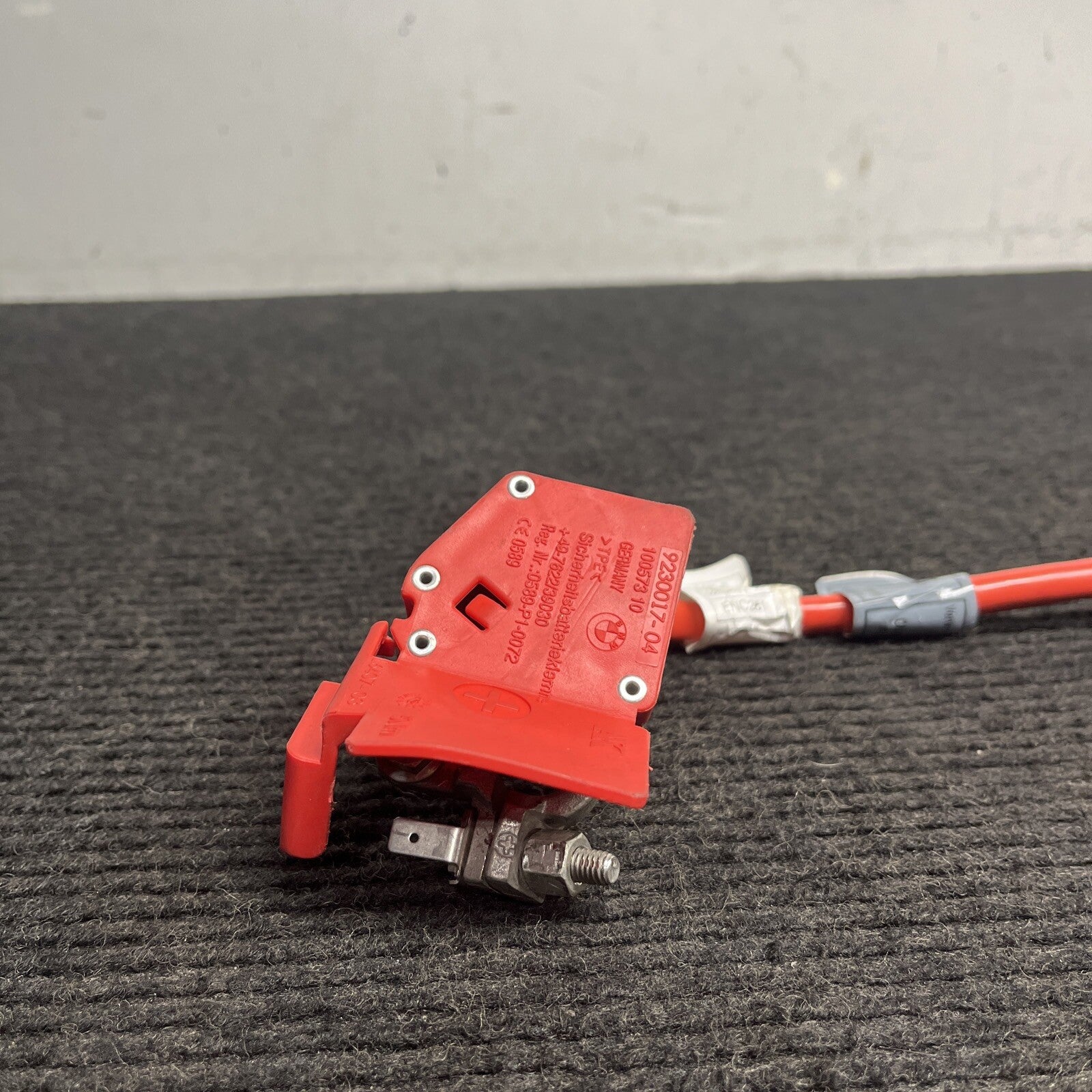 ☑️ OEM BMW M2 F87 F22 F23 230 M235 Battery Plus Pole Terminal Positive Red Cable