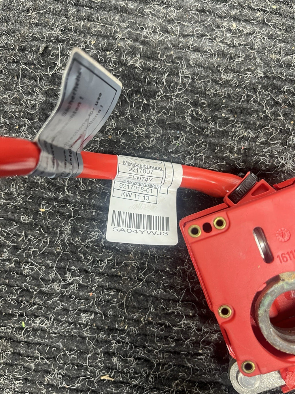 ☑️ 06 07 08 09 10 11 OEM BMW 335i 330i 328i Positive Battery Terminal Cable Unit