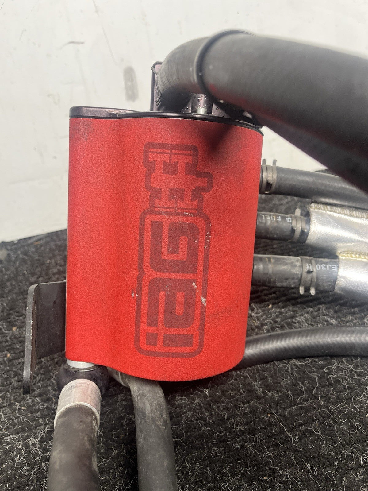 ☑️ IAG Performance Air Oil Separator AOS for Subaru WRX 2015-21 - Red