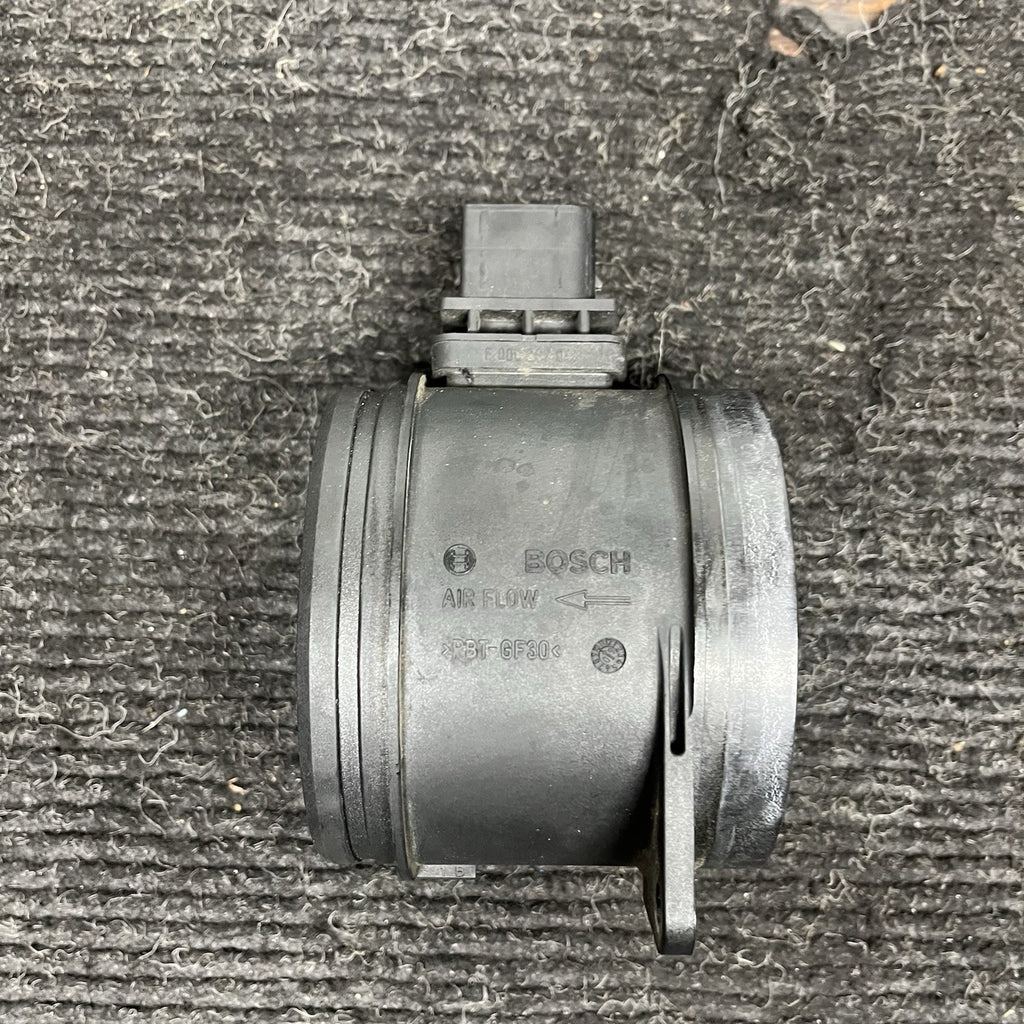 ☑️ BMW E90 335d E70 X5 3.0L L6 MAF Mass Air Flow Sensor Bosch 0281006147