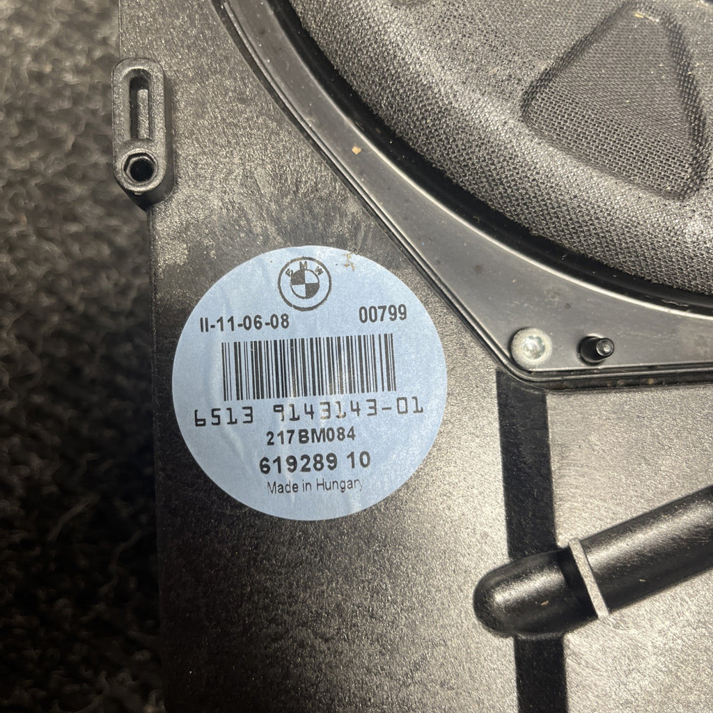 ☑️ 06-13 OEM BMW E82 E90 E92 E93 HiFi Bass Speaker Sub Subwoofers Driver Side