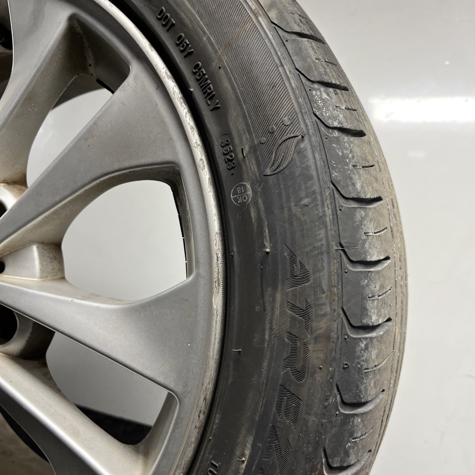 ☑️ Bmw 325I Oem Rim Factory Wheel 17" X 7" 10 Spoke Scuffs 6757042