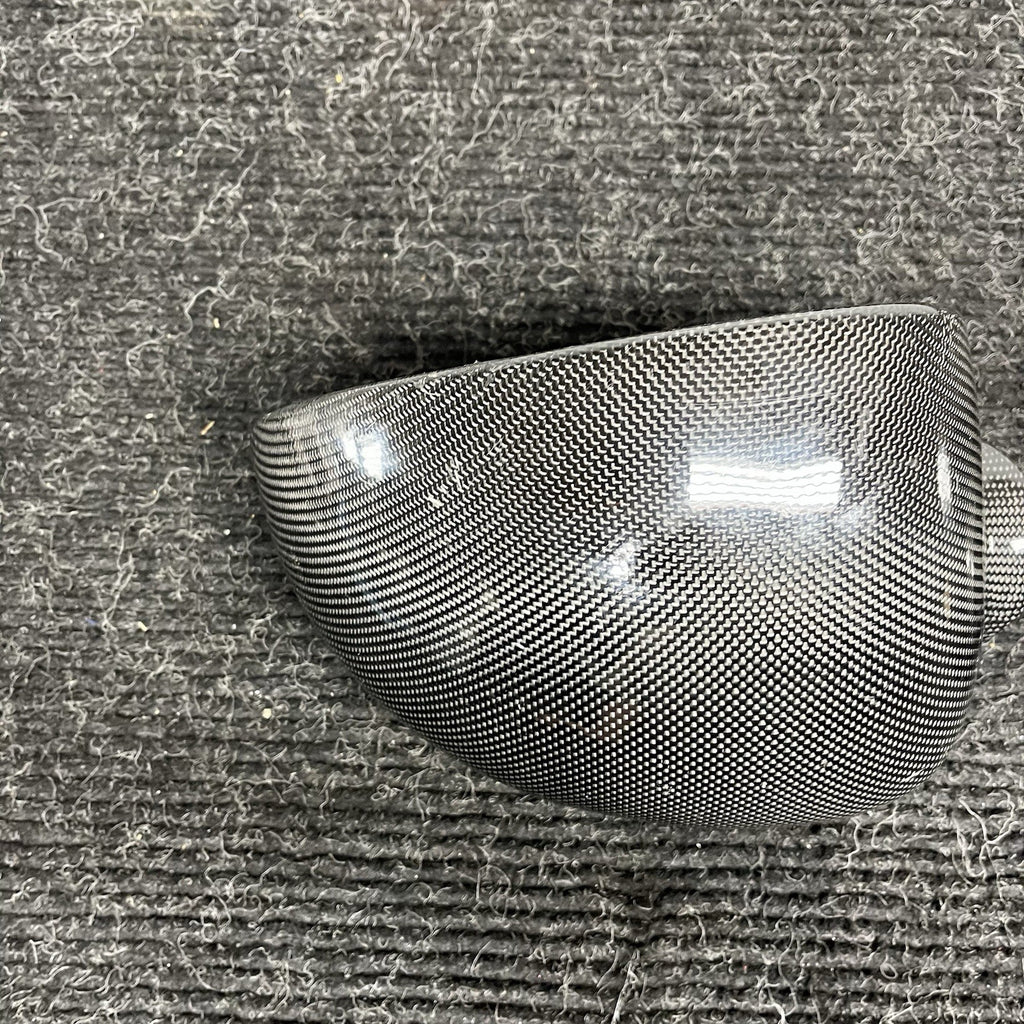 ☑️ Real Carbon Fiber Add-on Side Mirror Cover Caps for BMW M3 E46 2001-2006 NOTE