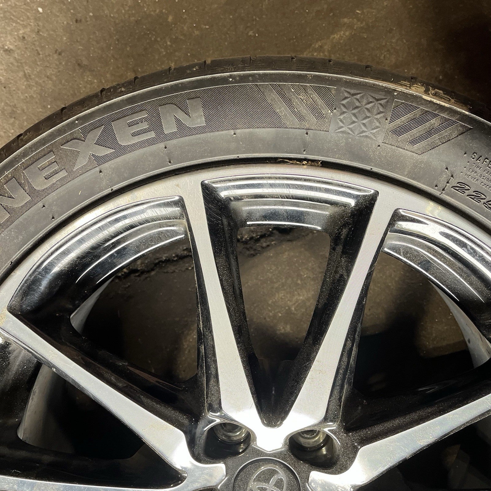 ☑️ 2022-26 Toyota GR86 Base Wheel Set Rim Tire 17” 17x7.5 +48 Offset Factory OEM