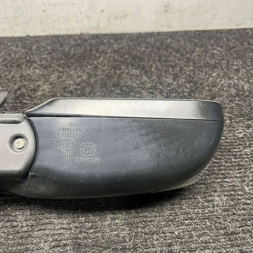 ☑️ 2008-2014 Subaru WRX STI RH Right Passenger Door Mirror DGM Dark Blue OEM