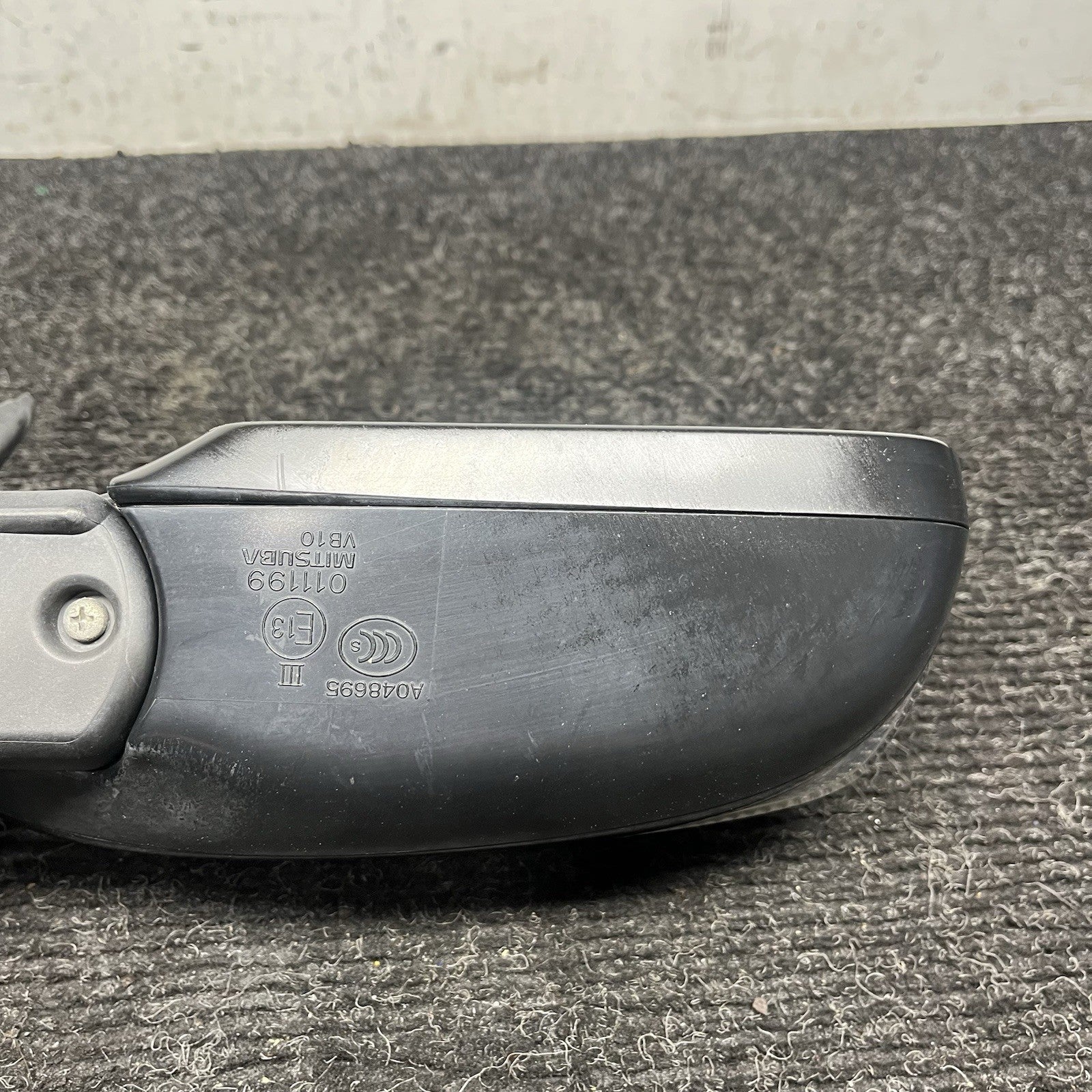 ☑️ 2008-2014 Subaru WRX STI RH Right Passenger Door Mirror DGM Dark Blue OEM