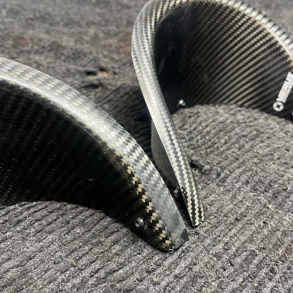 ☑️ Verus Exhaust Carbon Fiber Cover Pair for 2013-2021 FRS BRZ GT86