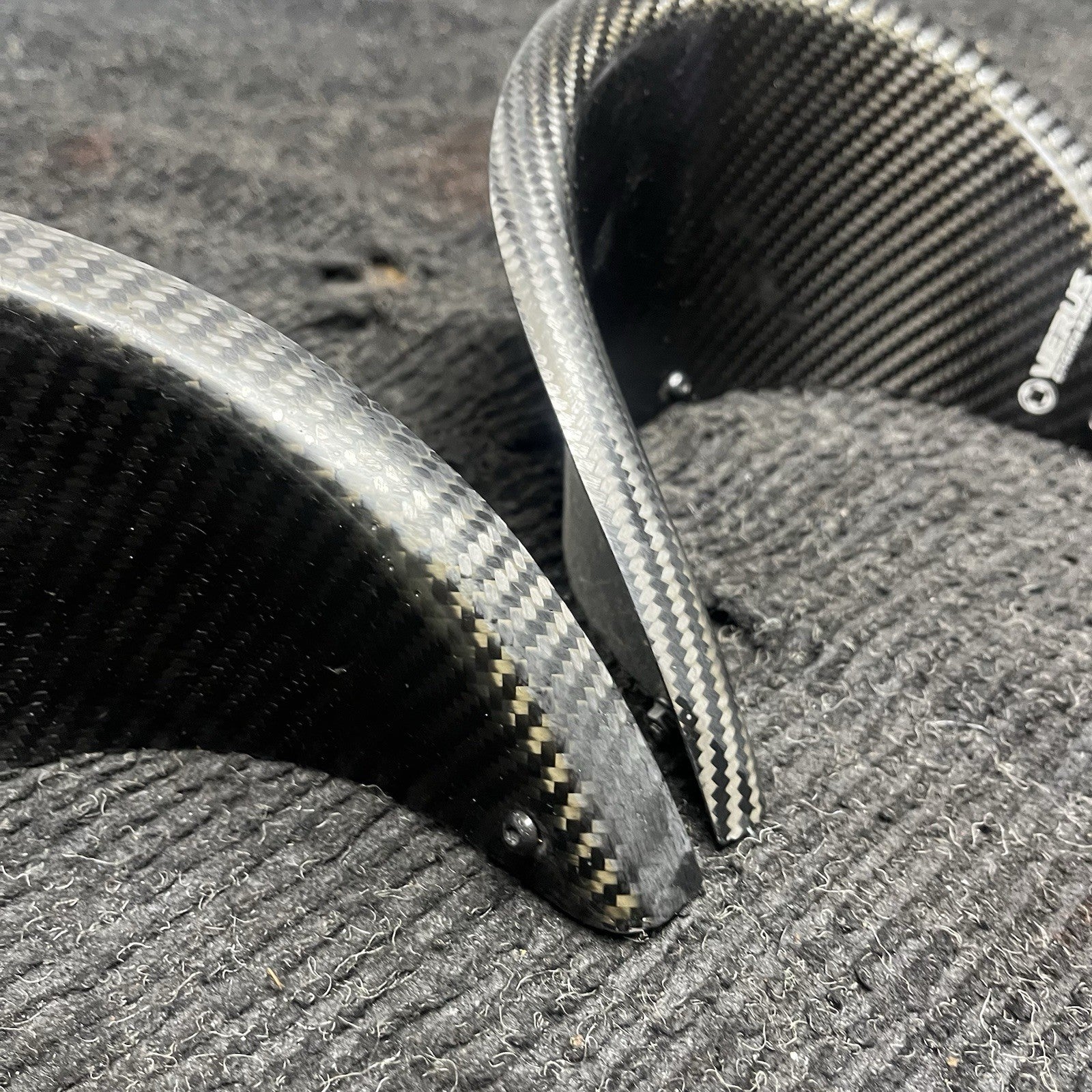 ☑️ Verus Exhaust Carbon Fiber Cover Pair for 2013-2021 FRS BRZ GT86