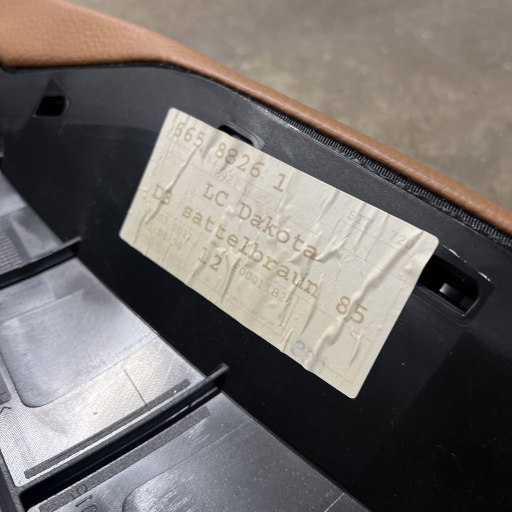 ☑️ 2007-2012 E92 REAR LEFT DRIVER SIDE SEAT CUSHION BOLSTER LEATHER OEM