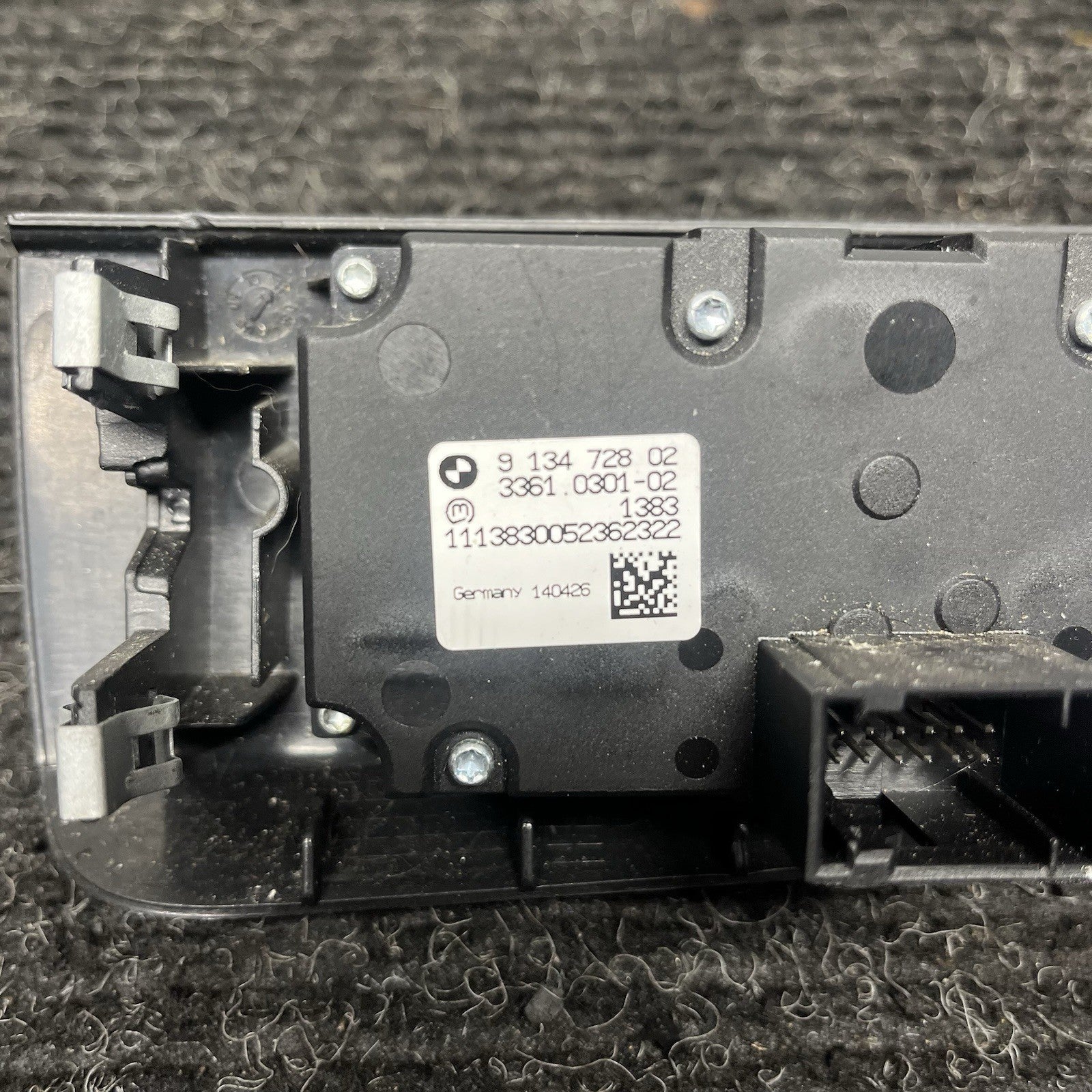 ☑️ 2007-2013 BMW X5 E70 Headlight Fog Light Lamp Control Switch OEM 9134728