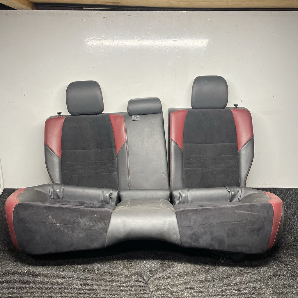 ☑️ 15-21 SUBARU WRX STI OEM REAR ALCANTARA SEAT COMPLETE UPPER LOWER ASSEMBLY