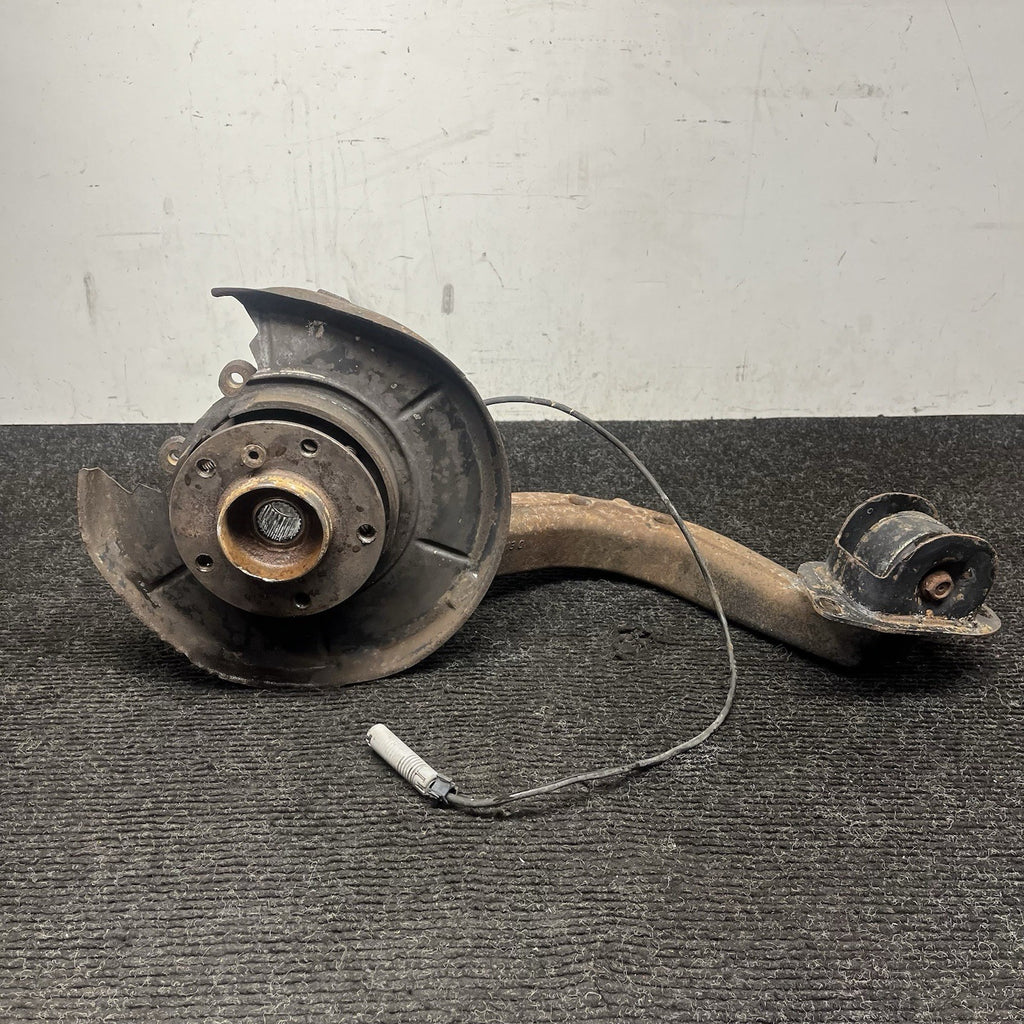 ☑️ 91-99 BMW E36 323 325 328 Rear Right Trailing Arm Wheel Hub Axle Assembly OEM