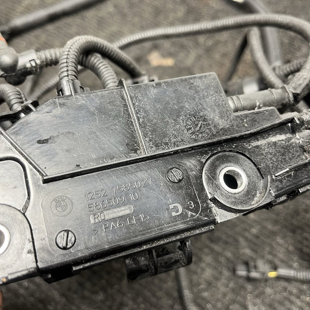 ☑️ OEM BMW F30 F10 F15 F16 F25 F26 X3 X5 Engine N55 Wiring Wire Harness Module 2