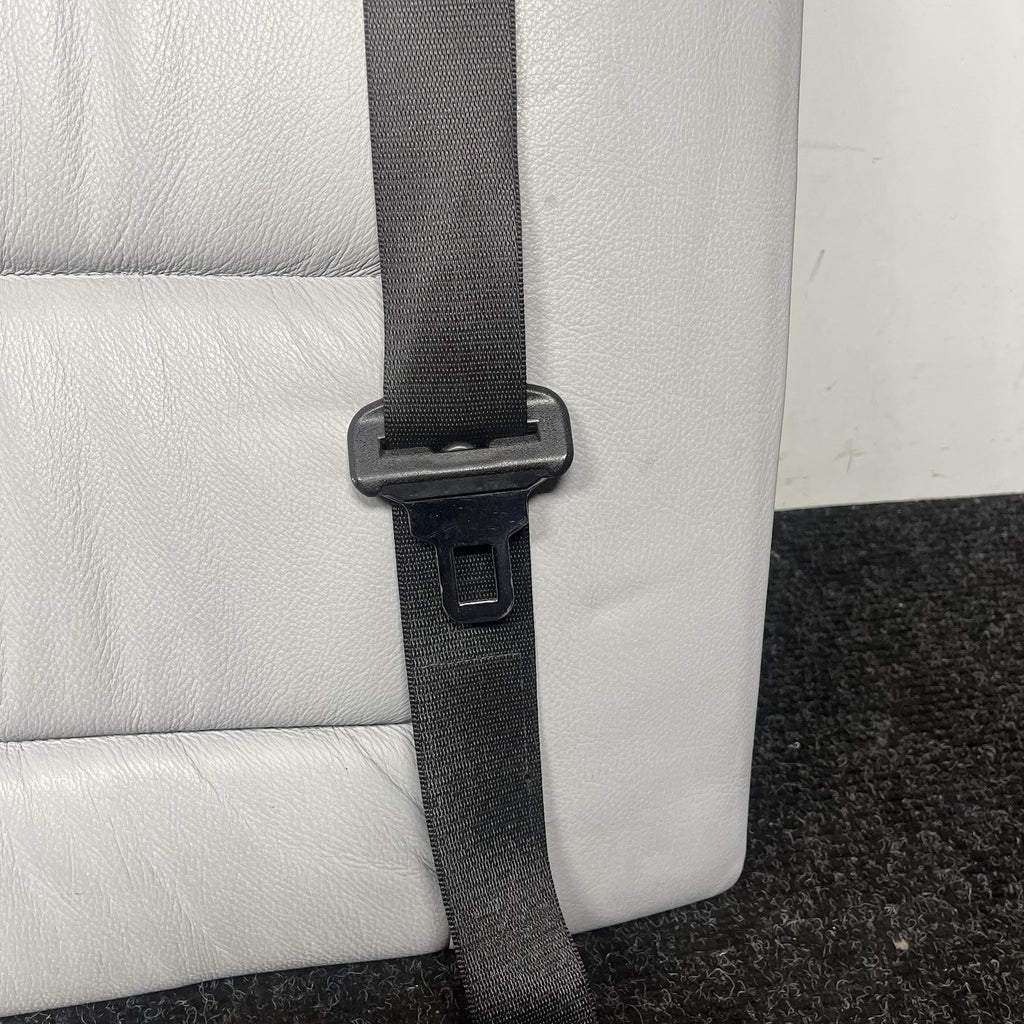 ☑️94-99 BMW E36 3-Series Coupe Sedan Rear Seat Folding Backrest Grey Leather OEM