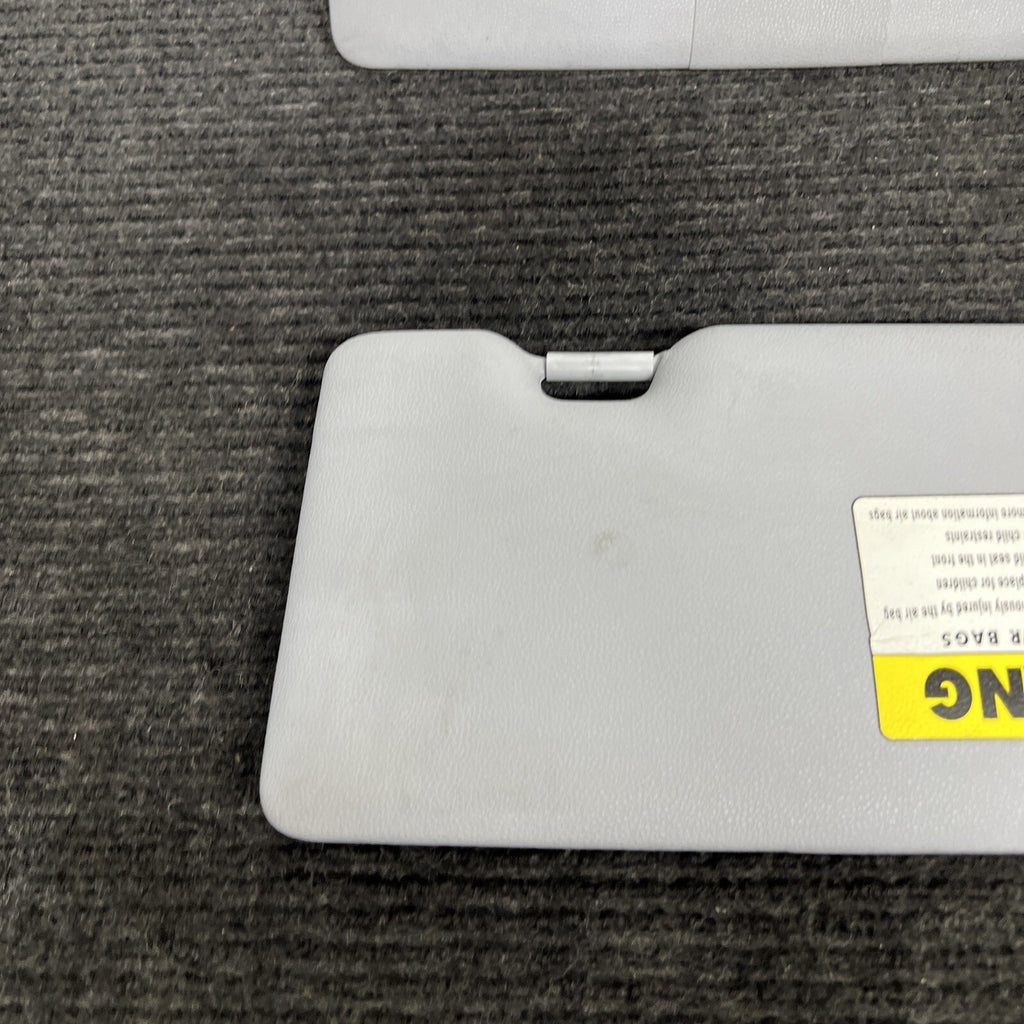 ☑️ BMW E82 128 135 Left Driver Upper Sun Shade Visor Blind Trim Set Cover Oem