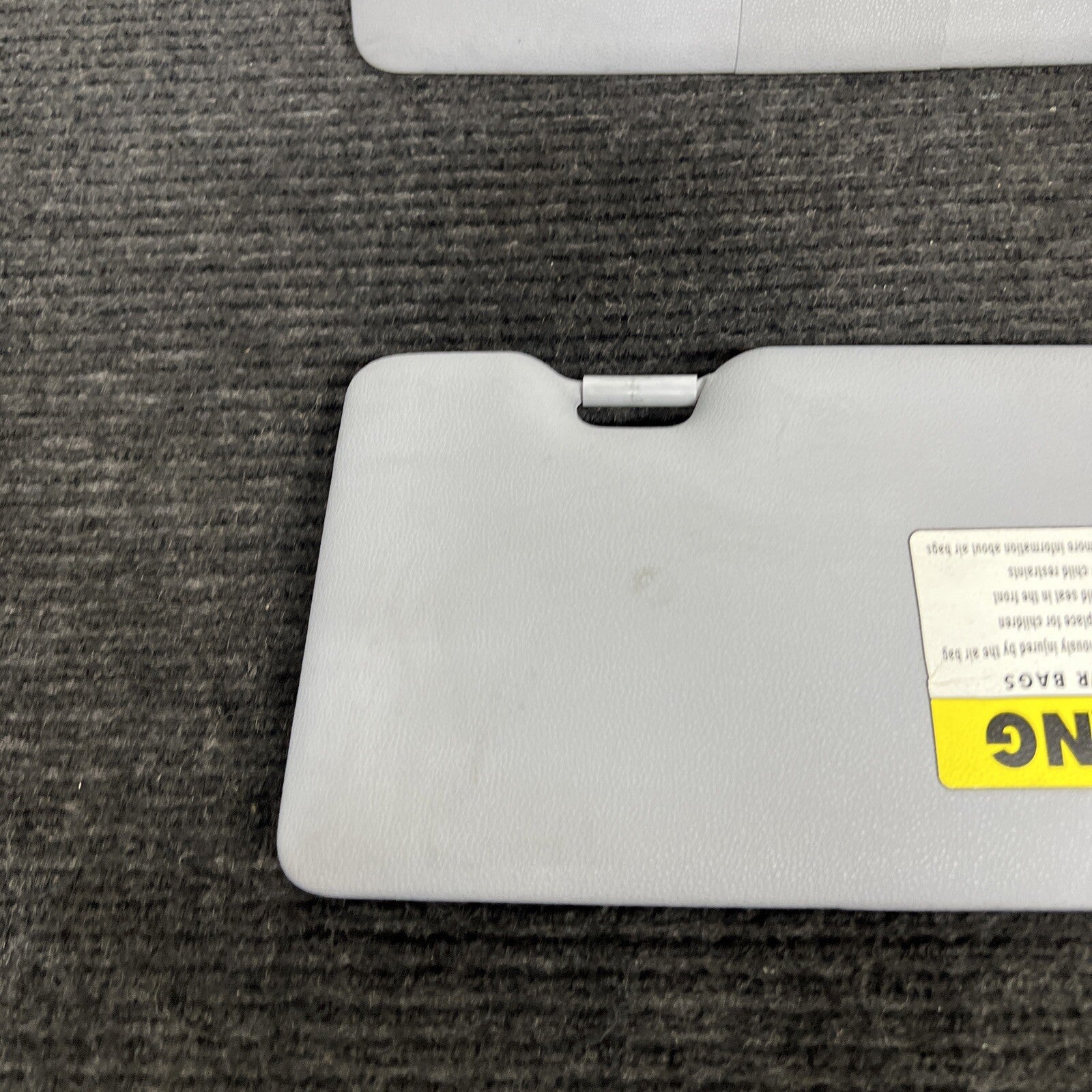 ☑️ BMW E82 128 135 Left Driver Upper Sun Shade Visor Blind Trim Set Cover Oem