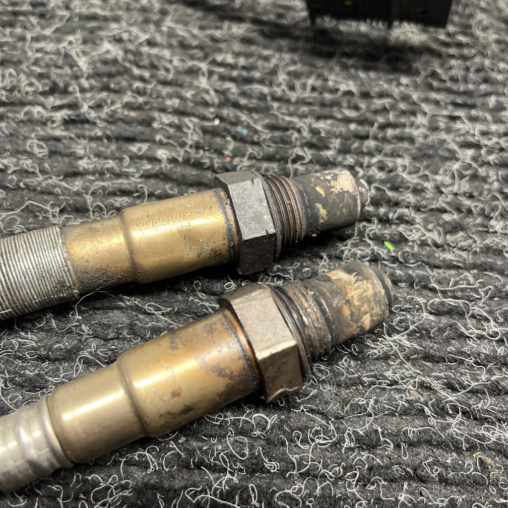 ☑️ 2013 BMW 335I F30 3.0L N55 ENGINE OXYGEN O2 LAMBDA PROBE WIRE SENSOR SET/2