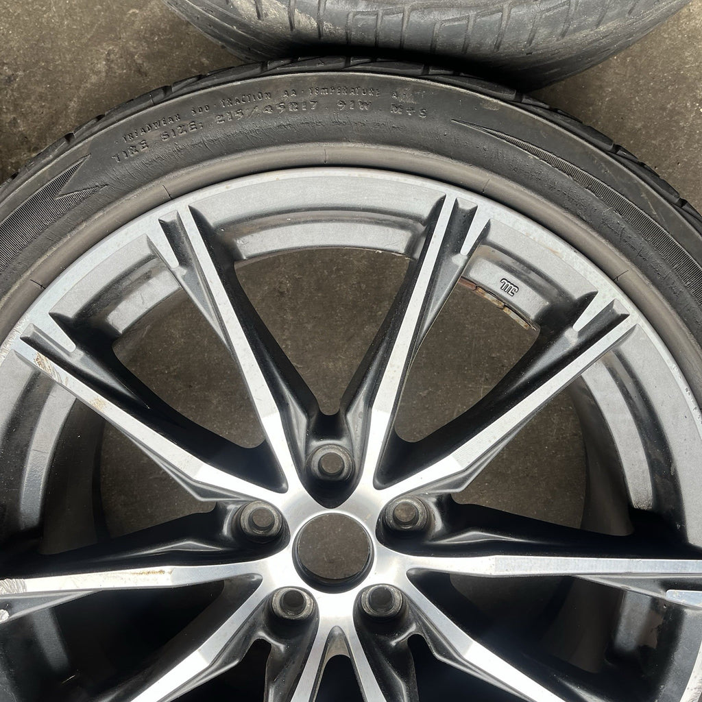 ☑️ 2017-2020 Toyota 86 OEM Factory 17" 5x100 Wheel Set Rim 17x7J ET48