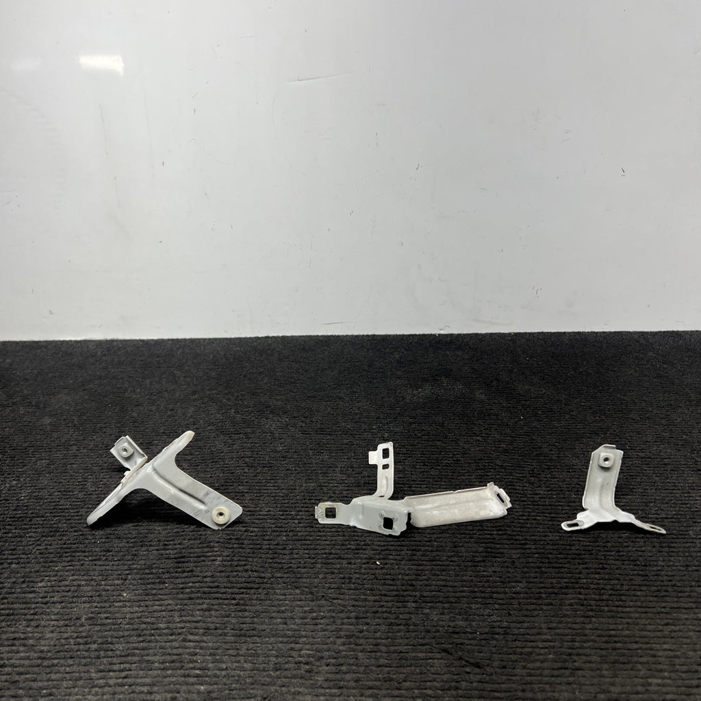 ☑️ 14-20 OEM BMW F22 F23 230 M235 Front Left Fender Wing Holder Brackets SET (3)