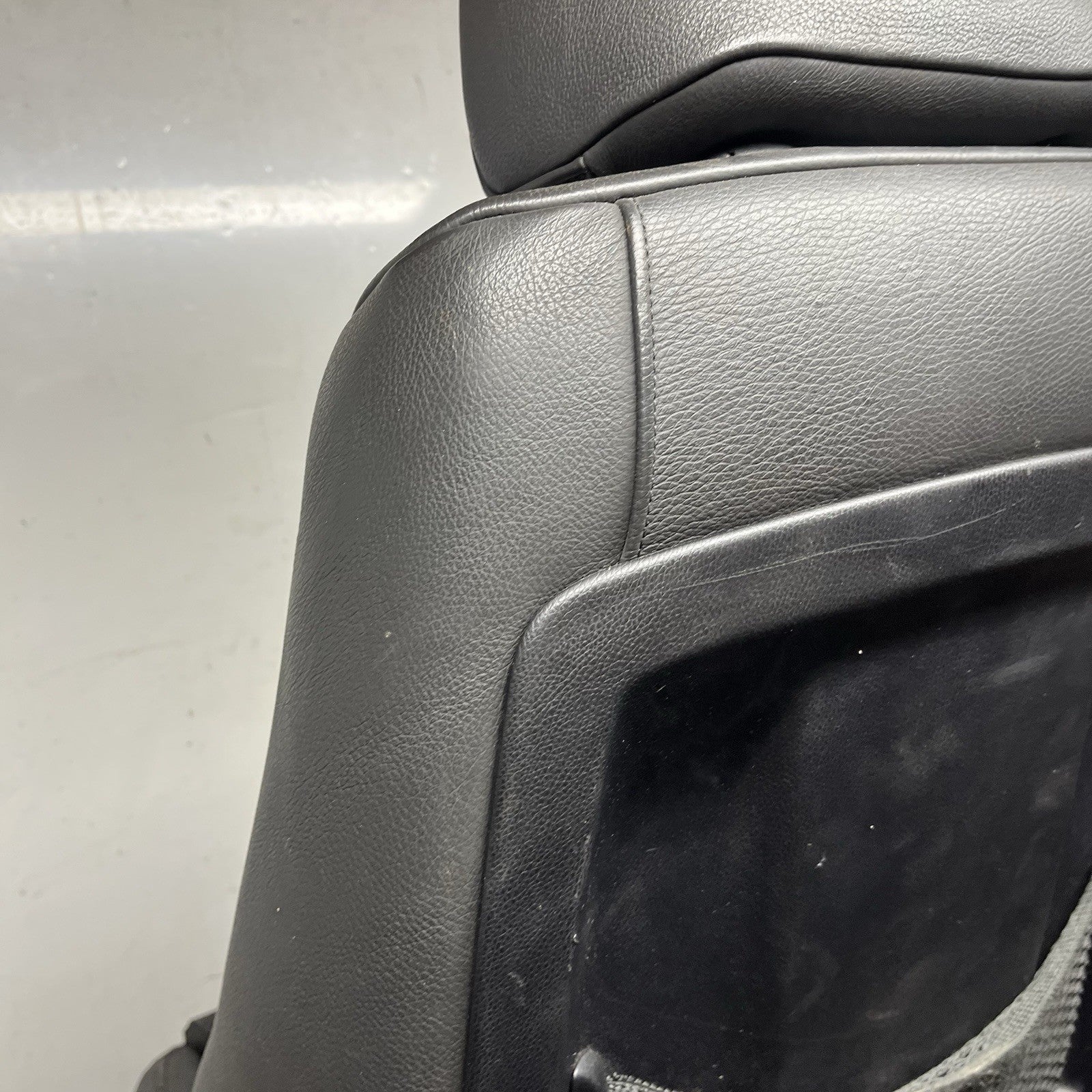 ☑️08-13 BMW E82 1Series Coupe Leather Front Right Passenger Sport Seat Black OEM