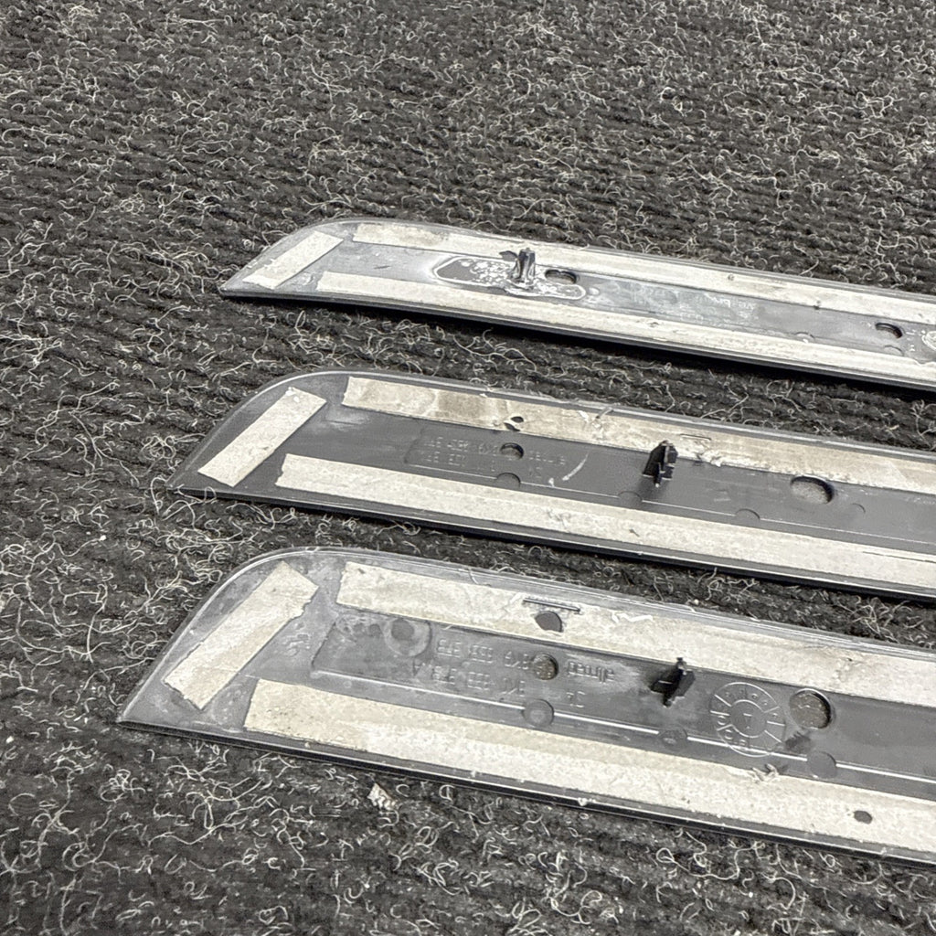 ☑️ 2012-2015 Audi A4 S-LINE Door Sill Trim Cover Emblem SET 8K0853373 8K0853374