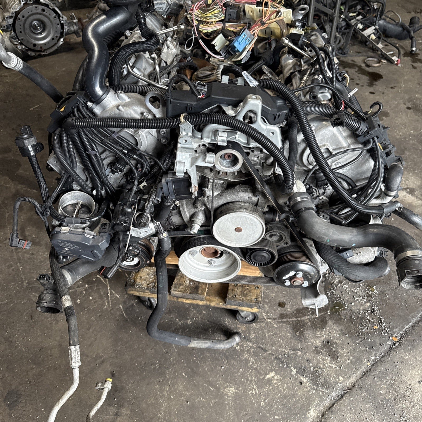 10-14 OEM BMW E70 E71 X5M X6M S63 4.4L Engine Motor Long Block LOW COMPRESSION*