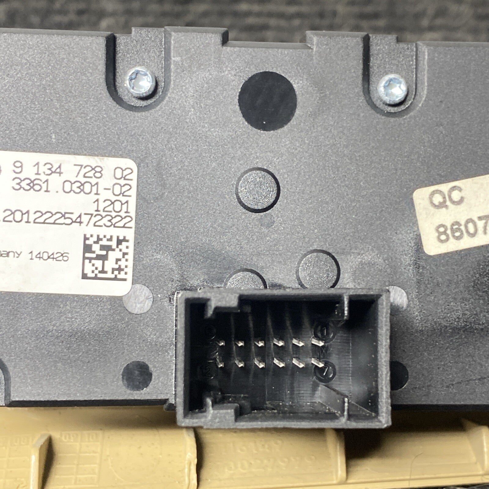 ☑️ 2007-2013 BMW F15 X5 X6 Headlight Switch OEM *TESTED