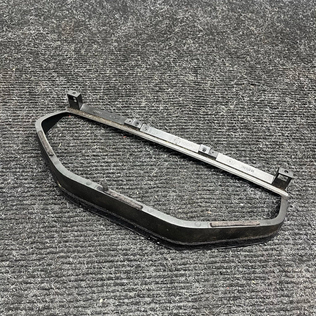 ☑️ 1984-93 BMW 318i OEM Instrument Gauge Cluster Trim Insert Cover Black 1368872