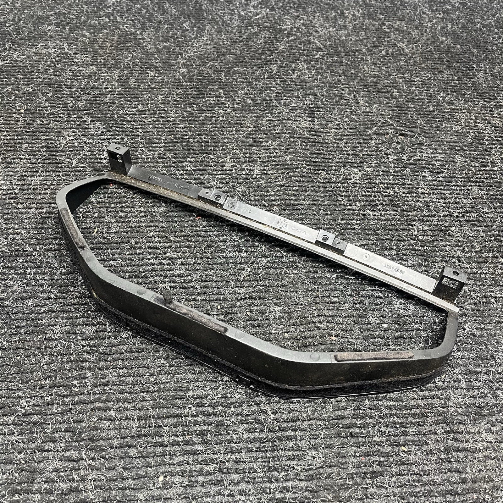 ☑️ 1984-93 BMW 318i OEM Instrument Gauge Cluster Trim Insert Cover Black 1368872
