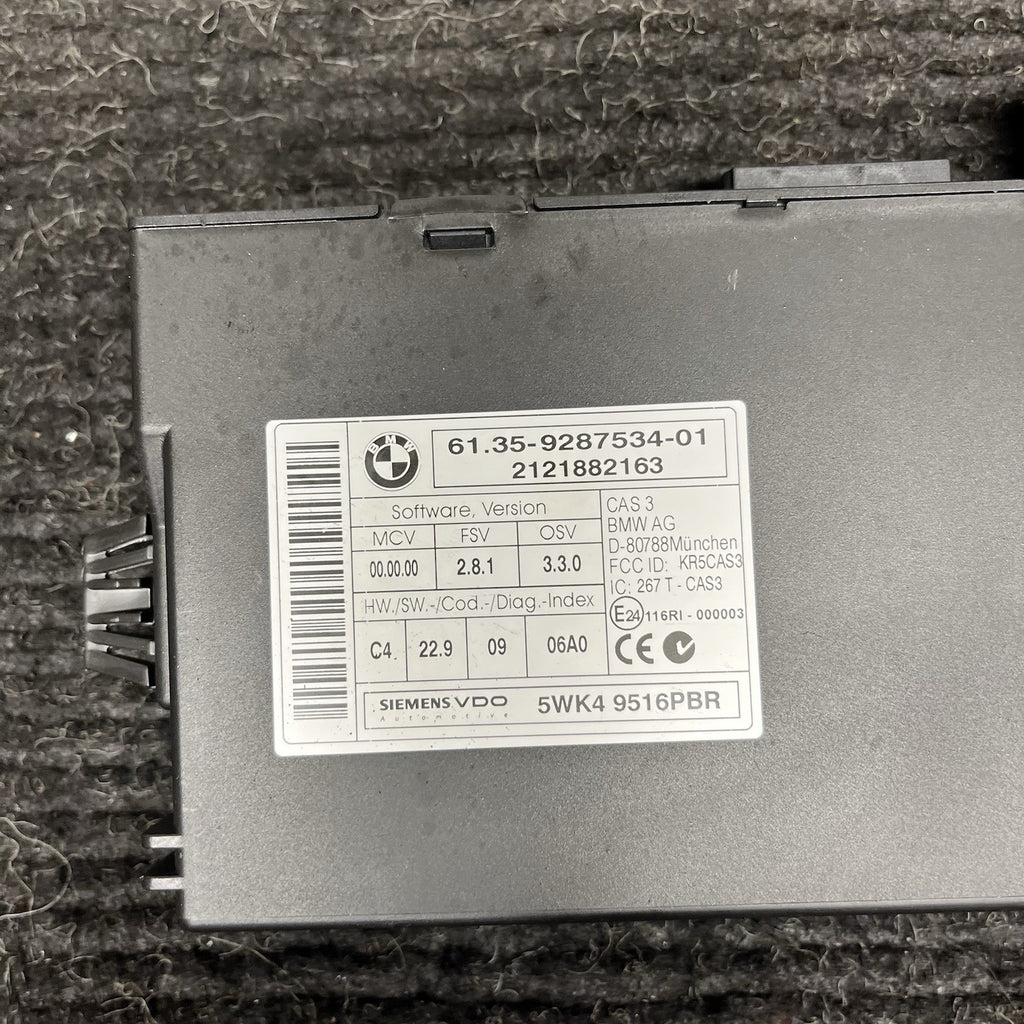 ☑️ 2011-13 BMW E88 E90 E92 135 335 N55 MT DME ECU Engine Computer Key Set OEM
