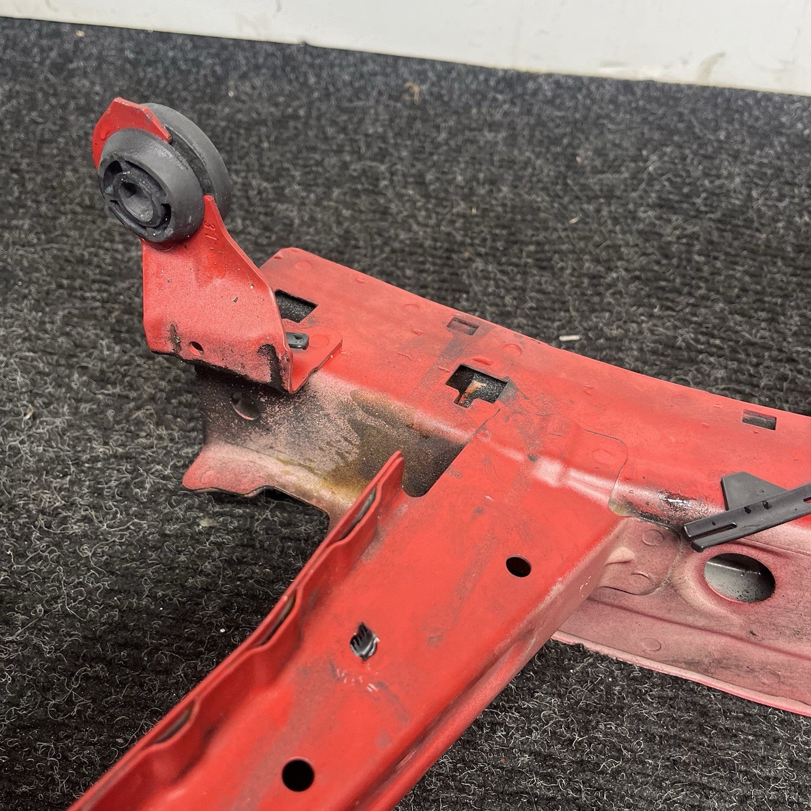 ☑️ 12-18 BMW F30 320i 328i 335i FRONT RIGHT PASSENGER SIDE FRAMERAIL CUT RED OEM