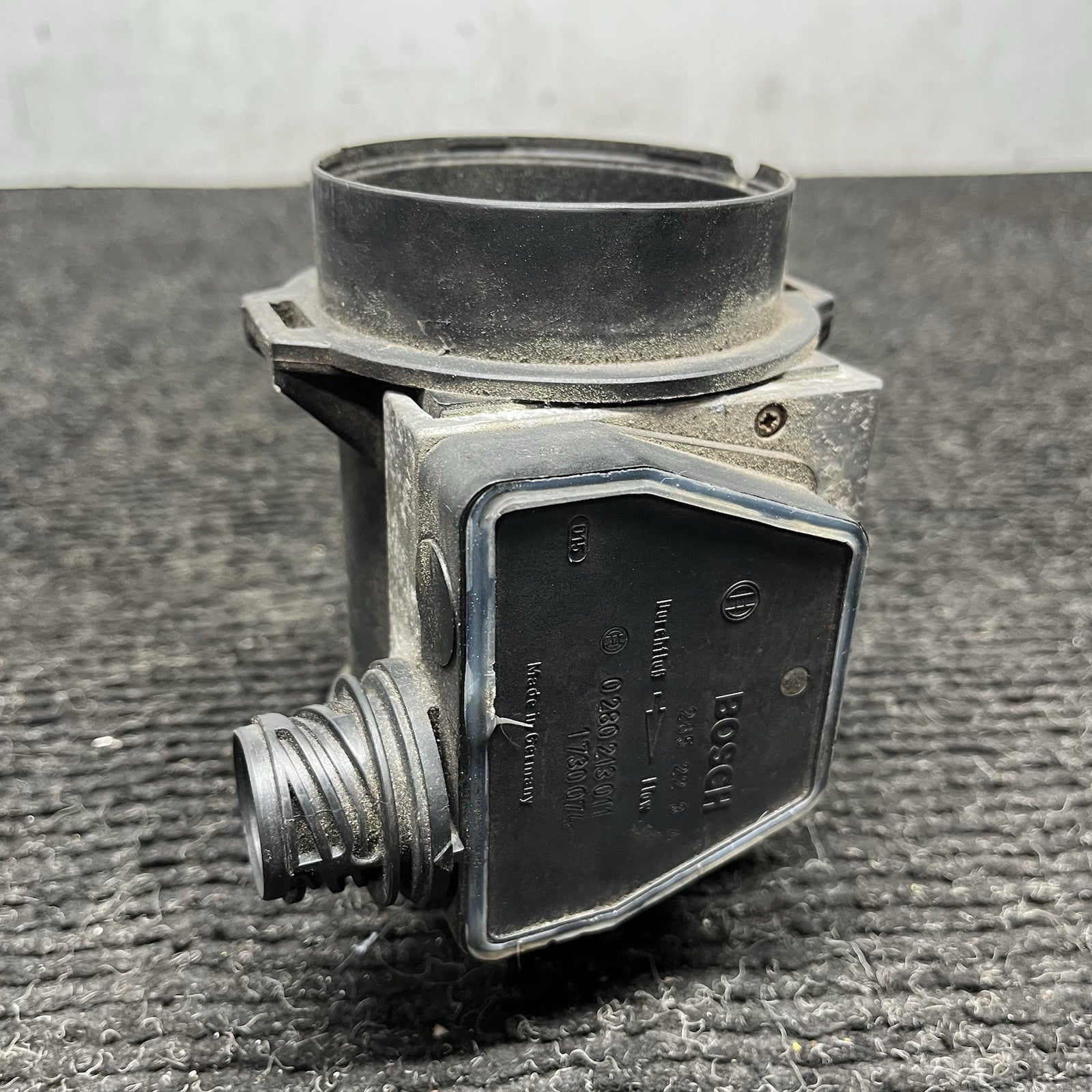 ☑️ BMW E36 M50NV Non Vanos MAF Mass Airflow Sensor Meter Bosch 0280213011